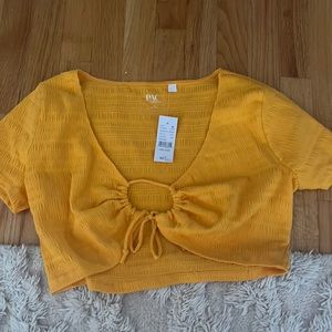 Pac sun crop top, size large
